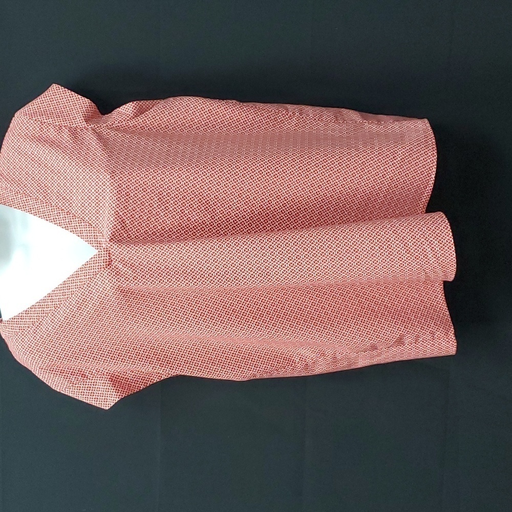 Hilary Radley Graphic Blouse SZ LG
